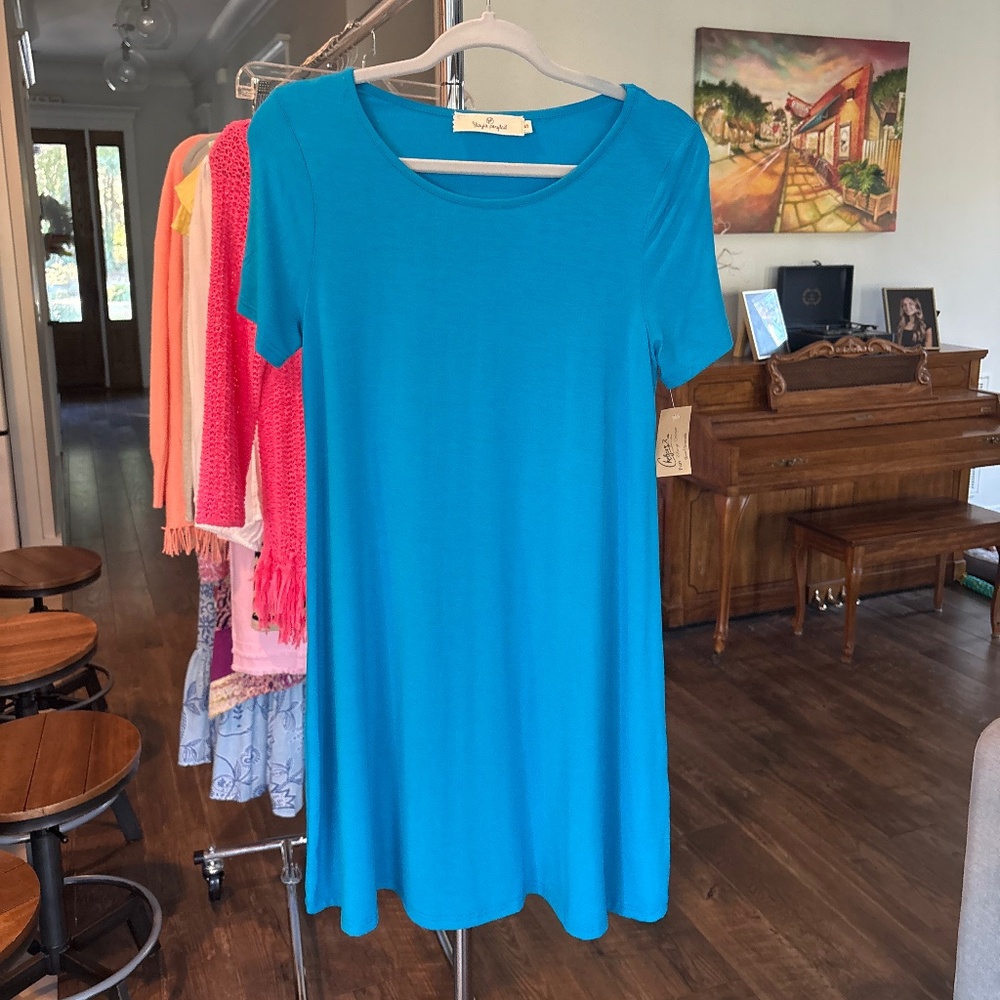 Turquoise Dress